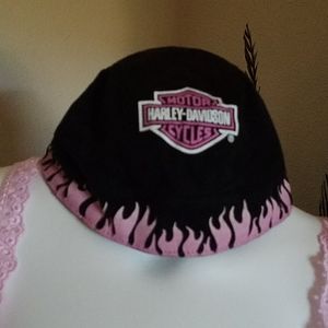 Harley Davidson Skull Cap